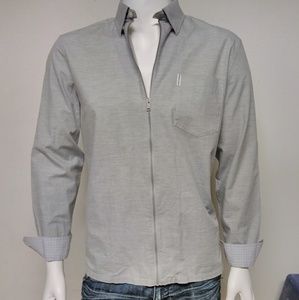 Ben Sherman zippered casual shirt L